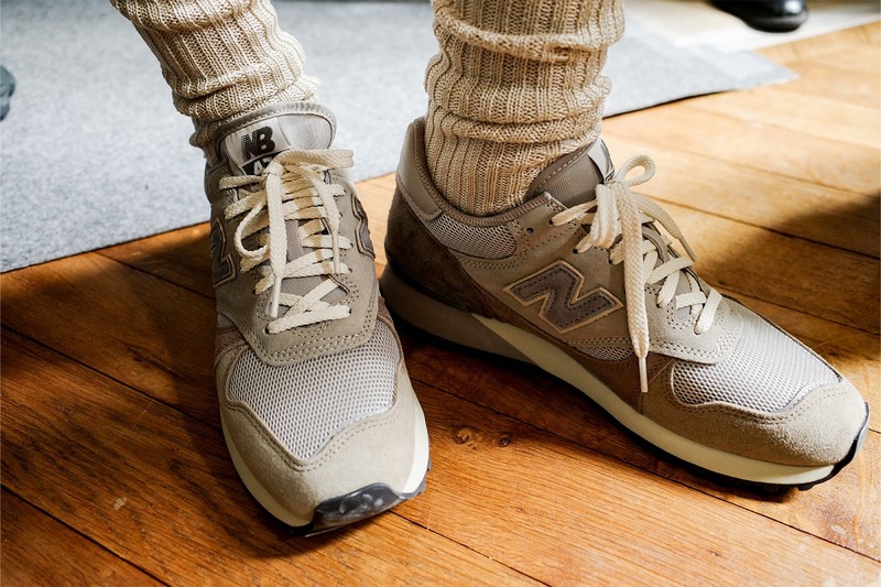 新品未使用AURALEE × New Balance 475 25.0㎝ AURALEE x New Balance 475: Minimalist Masterpiece to be